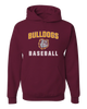 St. Cloud Bulldogs Baseball #1 Men's Premium Hoodie