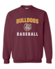 St. Cloud Bulldogs Baseball #1 Men's Sweatshirt
