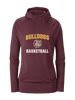 St. Cloud Bulldogs Basketball #1 Women's Hoodie