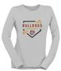 St. Cloud Bulldogs Baseball #2 Women's LS T-Shirt