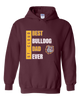 St. Cloud Bulldogs Best Bulldog Dad Men's Hoodie