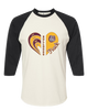 St. Cloud Bulldogs Heart Track Women's Baseball T-Shirt