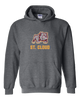 St. Cloud Bulldogs Mascot Mascot #2 Men's Hoodie