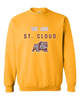 St. Cloud Bulldogs Mascot We Are Men's Sweatshirt