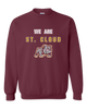 St. Cloud Bulldogs Mascot We Are Men's Sweatshirt