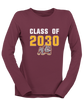 St. Cloud Bulldogs Mascot Class of 2030 Women's LS T-Shirt