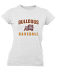 St. Cloud Bulldogs Mascot Baseball #1 Women's SS T-Shirt