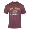St. Cloud Bulldogs Mascot Baseball #1 Men's Premium SS T-Shirt