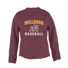 St. Cloud Bulldogs Mascot Baseball #1 Women's Sweatshirt