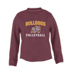 St. Cloud Bulldogs Mascot Volleyball Women's Sweatshirt