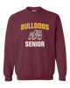 St. Cloud Bulldogs Mascot Senior #1 Men's Sweatshirt