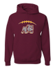 St. Cloud Bulldogs Mascot Football #2 Men's Premium Hoodie