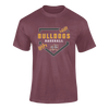 St. Cloud Bulldogs Mascot Baseball #2 Men's Premium SS T-Shirt