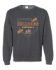 St. Cloud Bulldogs Mascot Baseball #2 Men's Sweatshirt