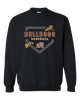 St. Cloud Bulldogs Mascot Baseball #2 Men's Sweatshirt