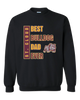 St. Cloud Bulldogs Mascot Best Bulldog Dad Men's Sweatshirt