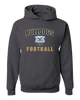 Chelsea Bulldogs Football #1 Men's Premium Hoodie