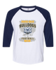 Chelsea Bulldogs Football #6 Men's Baseball T-Shirt