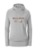 Queen Creek Bulldogs Team Colors Flag Women's Hoodie