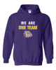 Queen Creek Bulldogs We Are One Team Men's Hoodie