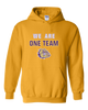 Queen Creek Bulldogs We Are One Team Men's Hoodie