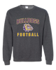 Queen Creek Bulldogs Football #1 Men's Sweatshirt