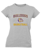 Queen Creek Bulldogs Basketball #1 Women's Premium SS T-Shirt