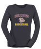 Queen Creek Bulldogs Basketball #1 Women's LS T-Shirt