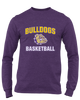 Queen Creek Bulldogs Basketball #1 Men's LS T-Shirt