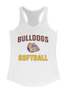 Queen Creek Bulldogs Softball #1 Women's Tank Top