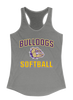 Queen Creek Bulldogs Softball #1 Women's Tank Top