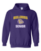 Queen Creek Bulldogs Senior #1 Men's Hoodie