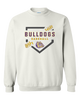 Queen Creek Bulldogs Baseball #2 Men's Sweatshirt