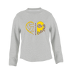 Queen Creek Bulldogs Heart Volleyball Women's Sweatshirt