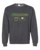 Whitefish Bulldogs Team Colors Flag Men's Sweatshirt