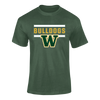 Whitefish Bulldogs Mascot #5 Men's SS T-Shirt
