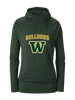 Whitefish Bulldogs Mascot #6 Women's Hoodie