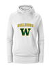 Whitefish Bulldogs Mascot #6 Women's Hoodie