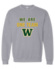 Whitefish Bulldogs We Are One Team Men's Sweatshirt