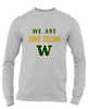 Whitefish Bulldogs We Are One Team Men's Premium LS T-Shirt