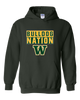 Whitefish Bulldogs Nation #1 Men's Hoodie