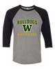 Whitefish Bulldogs Baseball #1 Men's Baseball T-Shirt