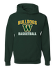 Whitefish Bulldogs Basketball #1 Men's Premium Hoodie