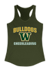 Whitefish Bulldogs Cheerleading Women's Tank Top