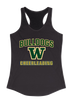 Whitefish Bulldogs Cheerleading Women's Tank Top