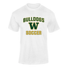 Whitefish Bulldogs Soccer #1 Men's SS T-Shirt