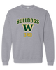 Whitefish Bulldogs Dad Men's Sweatshirt