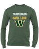 Whitefish Bulldogs Train Hard, Can't Lose Men's Premium LS T-Shirt