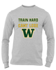 Whitefish Bulldogs Train Hard, Can't Lose Men's Premium LS T-Shirt