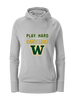 Whitefish Bulldogs Play Hard, Can't Lose Women's Hoodie